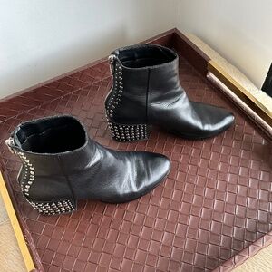 Dolce Vita Ankle Boots Black Leather